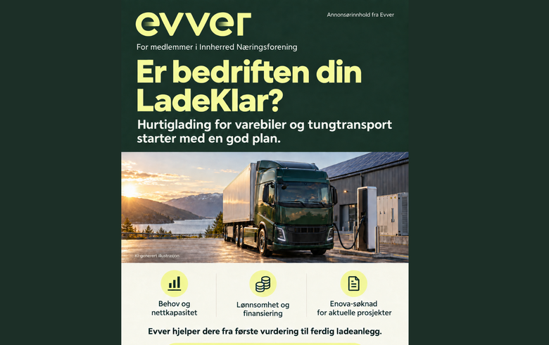Kostnadsfri og uforpliktende LadeKlar-sjekk til INFs medlemmer